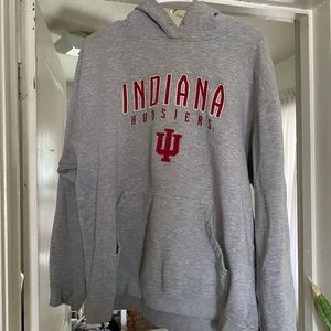 Adidas Indiana University Embroidered Sweatshirt